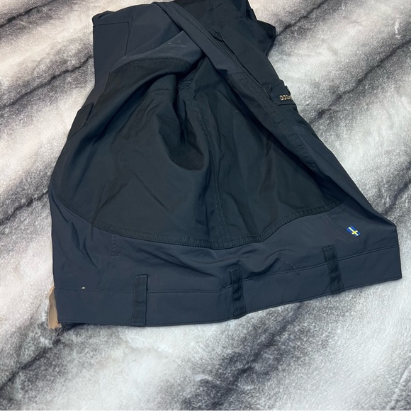 Fjallraven Nikka Trousers Curved Fit Black Pants - Picture 8 of 11